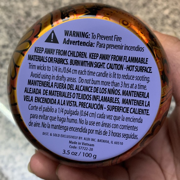 NEW Limited Edition 3 Pack Mini Candles Tins - Picture 10 of 10